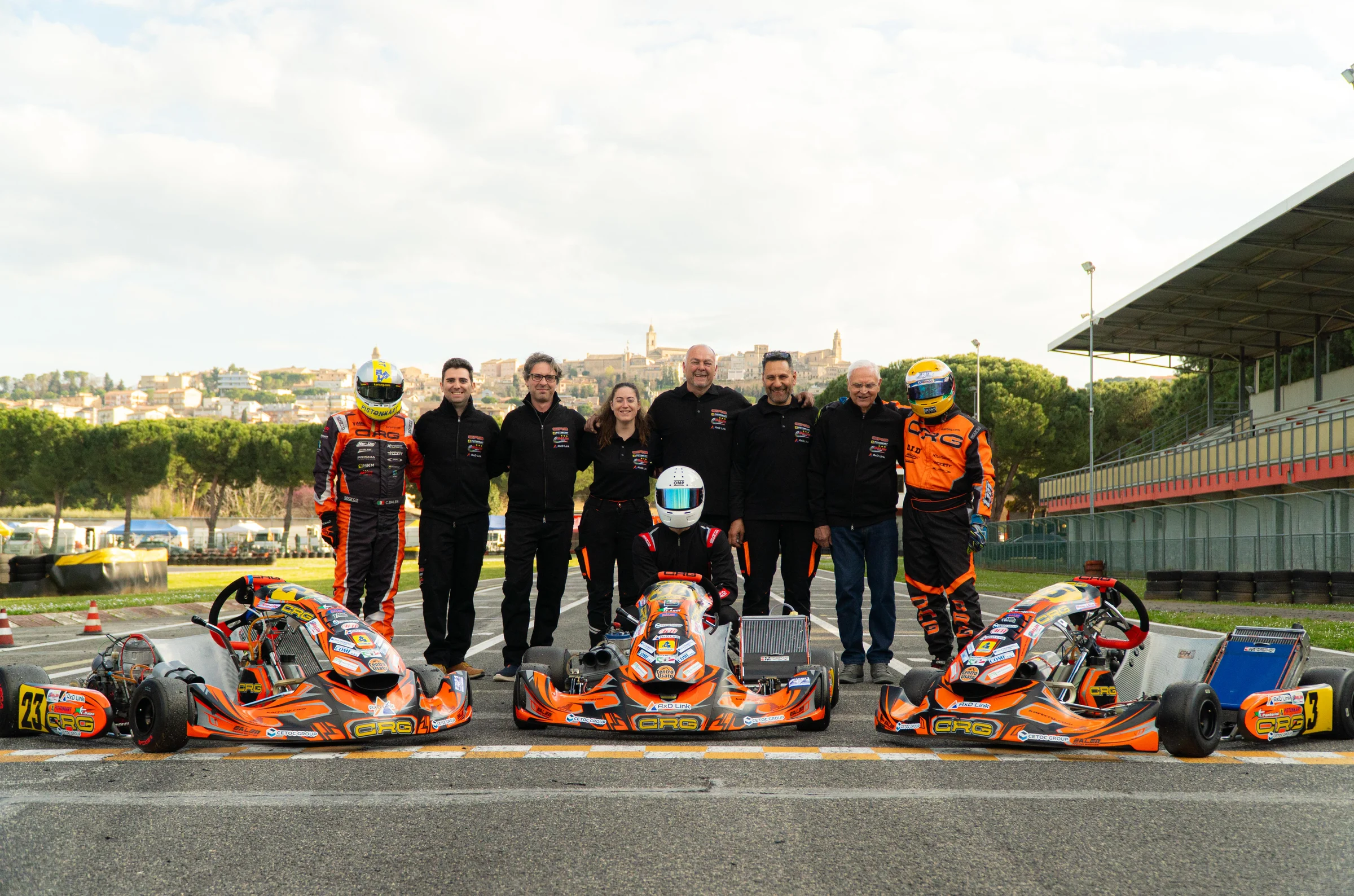 Kart AxD Link in pista